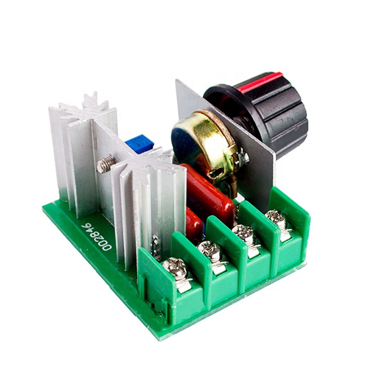 2000W Power AC Voltage Regulator Adjust Light Speed and Temperature motor speed regulation