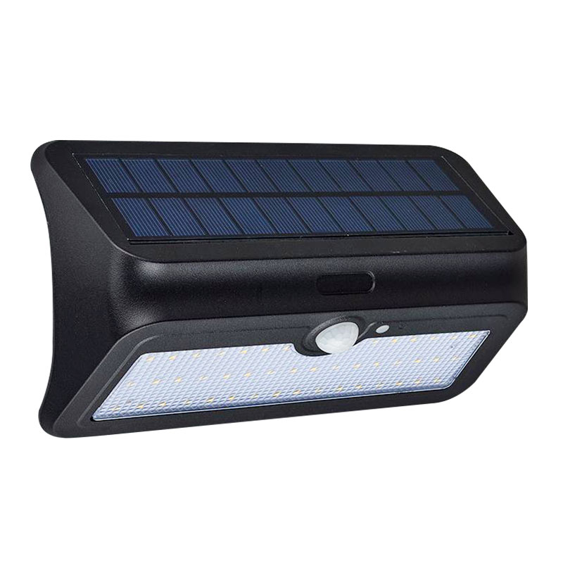 China Manufacturer energy saving IP65 ABS solar garden outdoor wall light led induction light