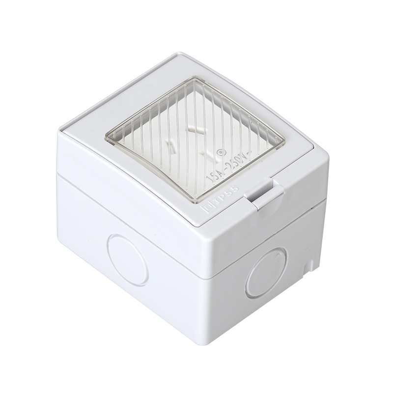 SAIP/SAIPWELL New Product Outlet With CE 220V AC Multi-Socket Electric Socket With Transparent Cover