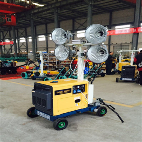 Diesel Generator Portable Led Telescopic Light Tower
