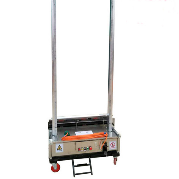 Constructions Wall Automatic Cement Plastering Machine for ceiling