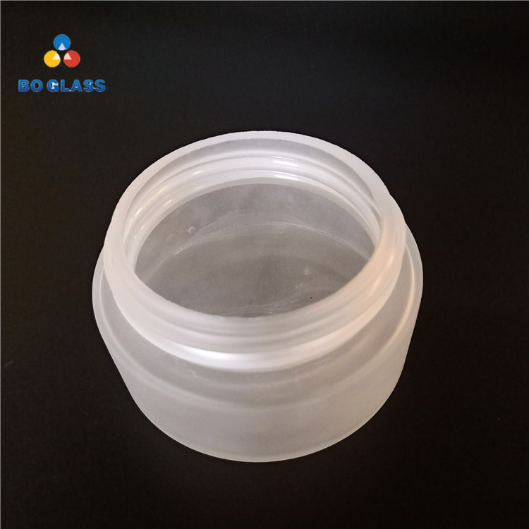 Hand Blown Customized Frosted Round Glass Lamp Shade