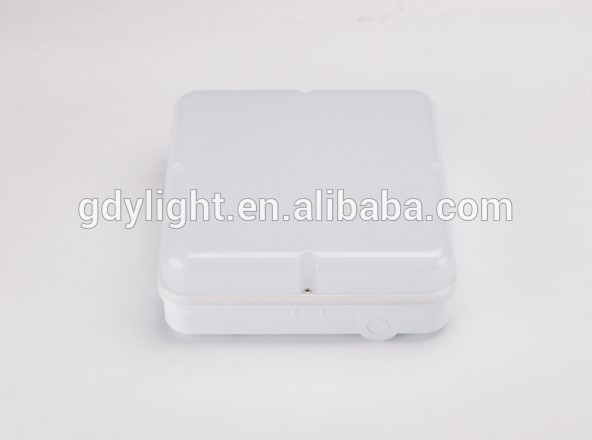 Shenzhen  professional motion sensor led flush mounted square ceiling light modern battery back up 3 hours emergency lights