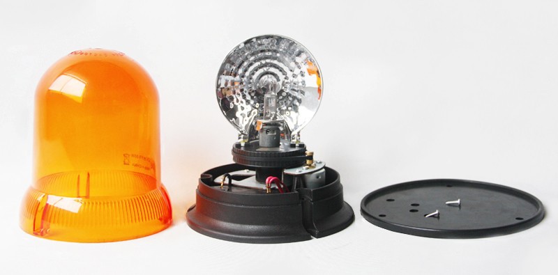 halogen rotating warning amber beacon blue yellow red