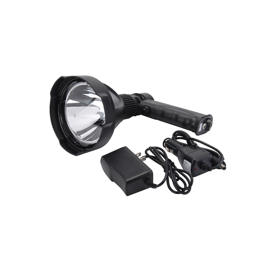 Super lightweight Cree 25w single bulb railway light NFC 96-25W black hand held hunting lights