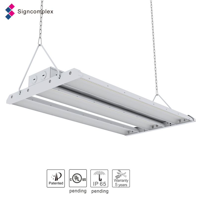new high lumen linear high bay 60w led high bay for industrial lighting ,5 years warranty