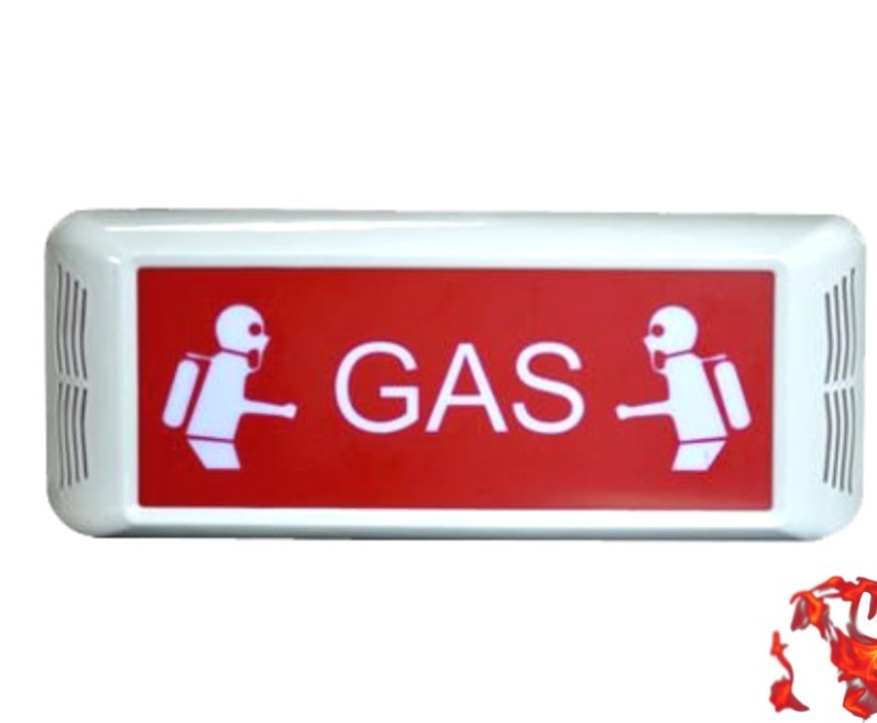 For Fire Suppression System Gas Release Warning Signage
