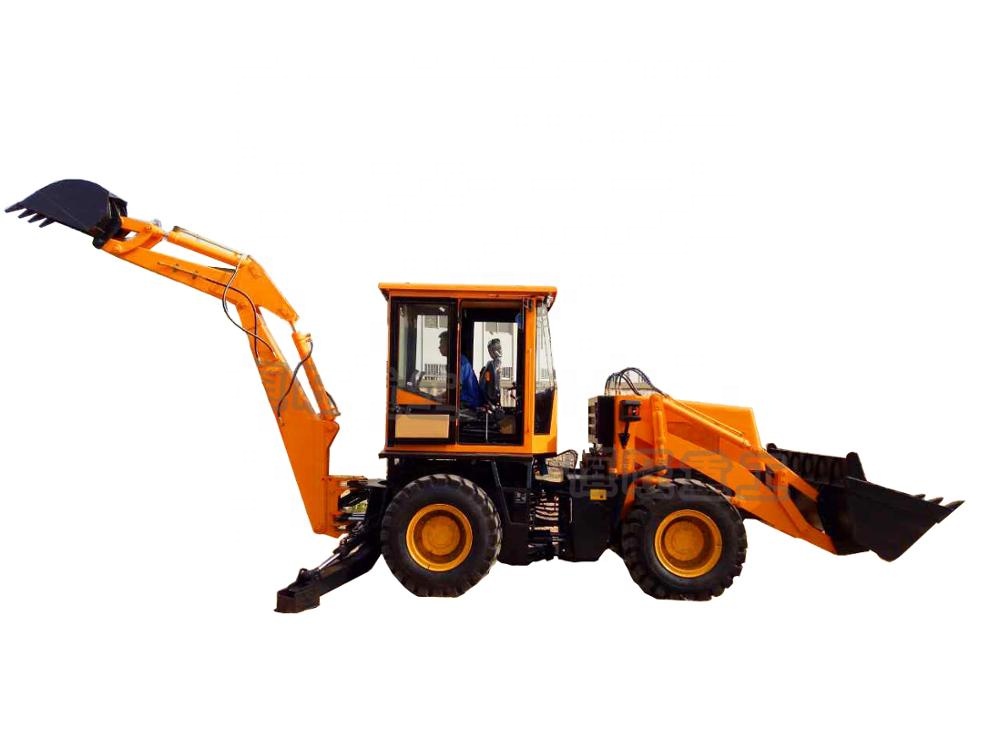 mini hydraulic backhoe loader excavator two-in-one