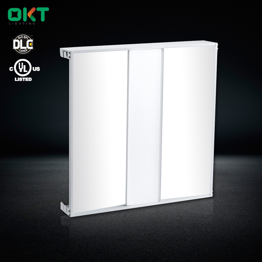 US UL DLC dimmable 40w 2x2 2x4 recessed led troffer retrofit lighting