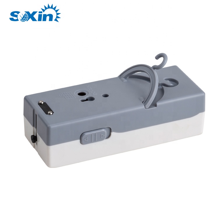 Wall mounted lantern rechargeable emergency light with sensor