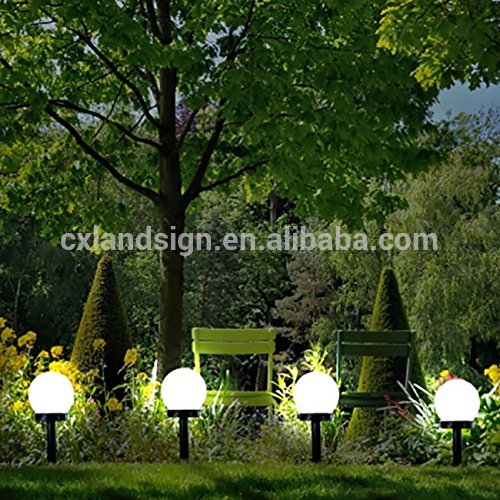 XLTD-P5001 4 LED solar bubble stick light with PE material ball
