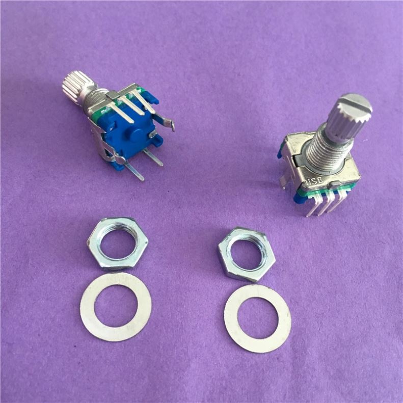 YT2004Y Rotary Encoder with Switch EC11 Audio Digital Potentiometer Handle length 15mm Rotary Coding Switch On Sale