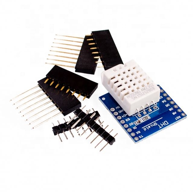5SETS DHT Pro Shield for D1 mini DHT22 Single-bus digital temperature and humidity sensor module sensor
