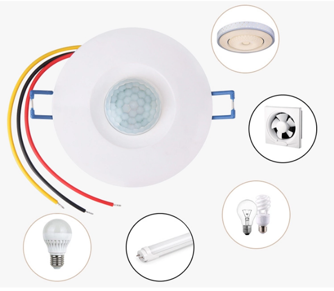 China Wholesale Small Cheap 360 Degree 12v Infrared PIR Motion Sensor switches