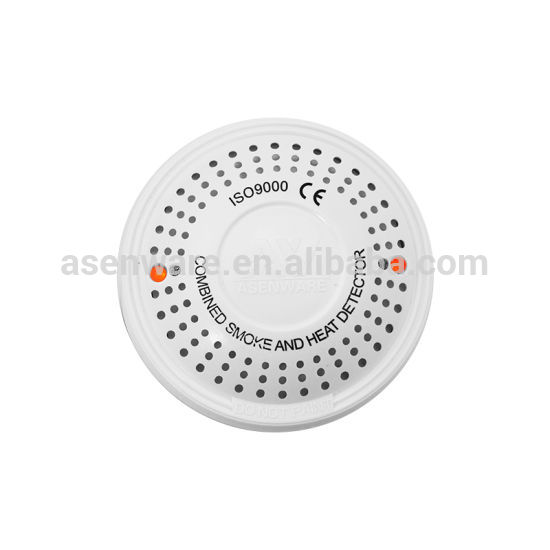 Hotselling 9V Battery Smoke Alarm with Escape LED Light Smoke Detector