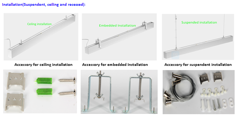 Signcomplex amazing LED linear lamp