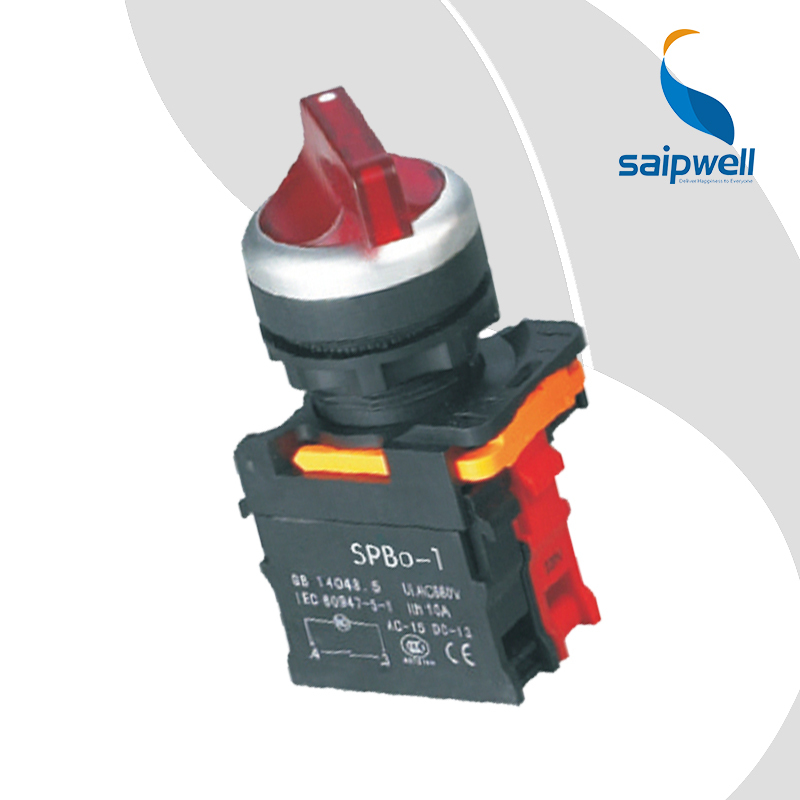 SAIP/SAIPWELL Newest Three Position Turn Button Wireless Push Button