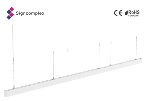 Modern indoor lighting linear light suspended with 5 years warranty