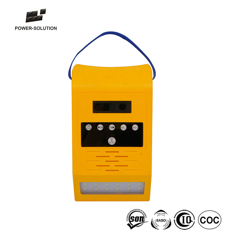 solar light of 4 bulbs solar energy systems supporting mobile charging with locked wires