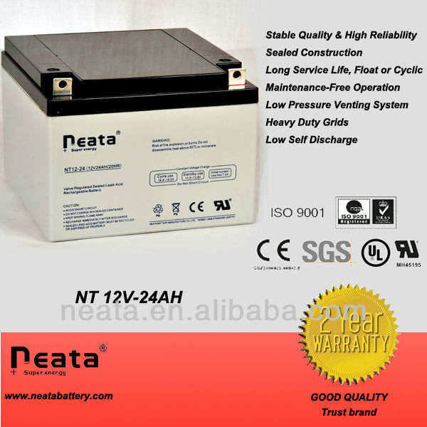 AGM battery 12v 24ah