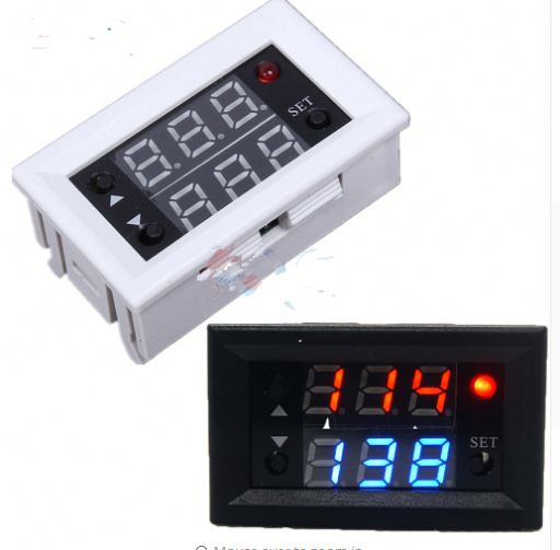 DC 12V Dual Display Time Relay Module Time Delay Relay Mini LED Digital Timer Relay Timing Delay Cycle Time Control Switch Home