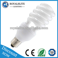 New T2 T3 T4 T5 E27 E14 B22 5500K 55W CFL Compact Fluorescent Lamp Energy Saver