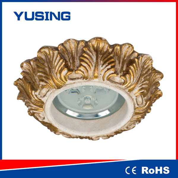 Flat Type Popular Design 3W Crystal Square LED Downlight