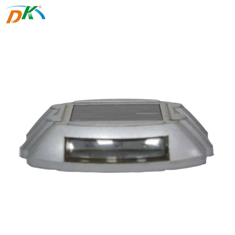 Solar powered traffic safety led cat eye blinker warning road stud