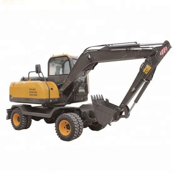 Hydraulic mini wheel excavator price for sale