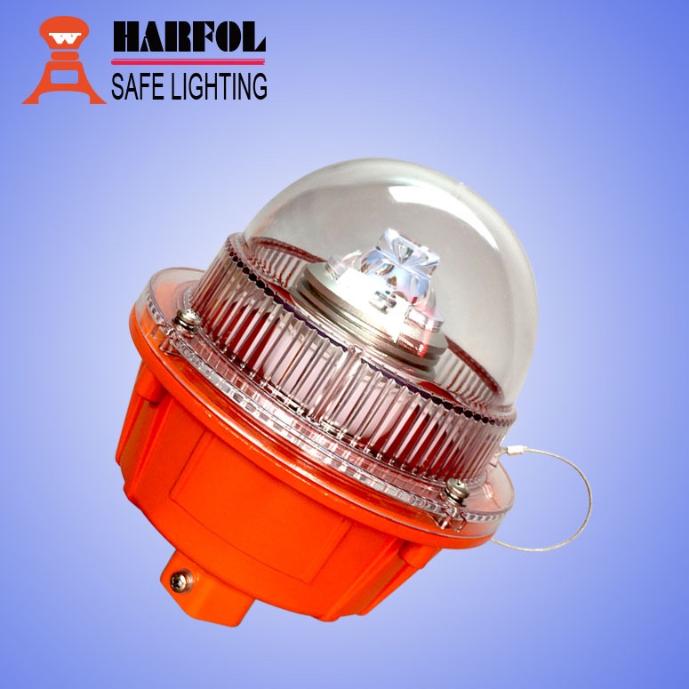 HARFOL LED led aircraft light/aircraft warning light/beacon/lantern for telecom tower/chimney/building