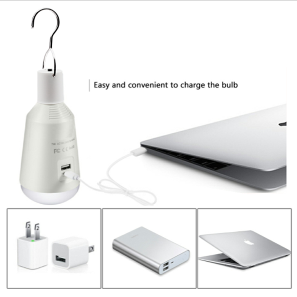 WQF self designed E27 emergency bulb rechargeable portable led emergency bulb