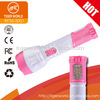 super bright plastic rechargeable torch led flashlights for sale