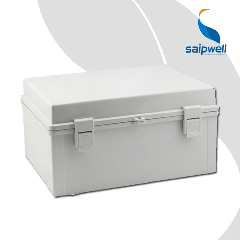 SAIPWELL 300*200*170mm Durable Grey Cover Plastic Waterproof Box Electric PC Waterproof Box with IP66