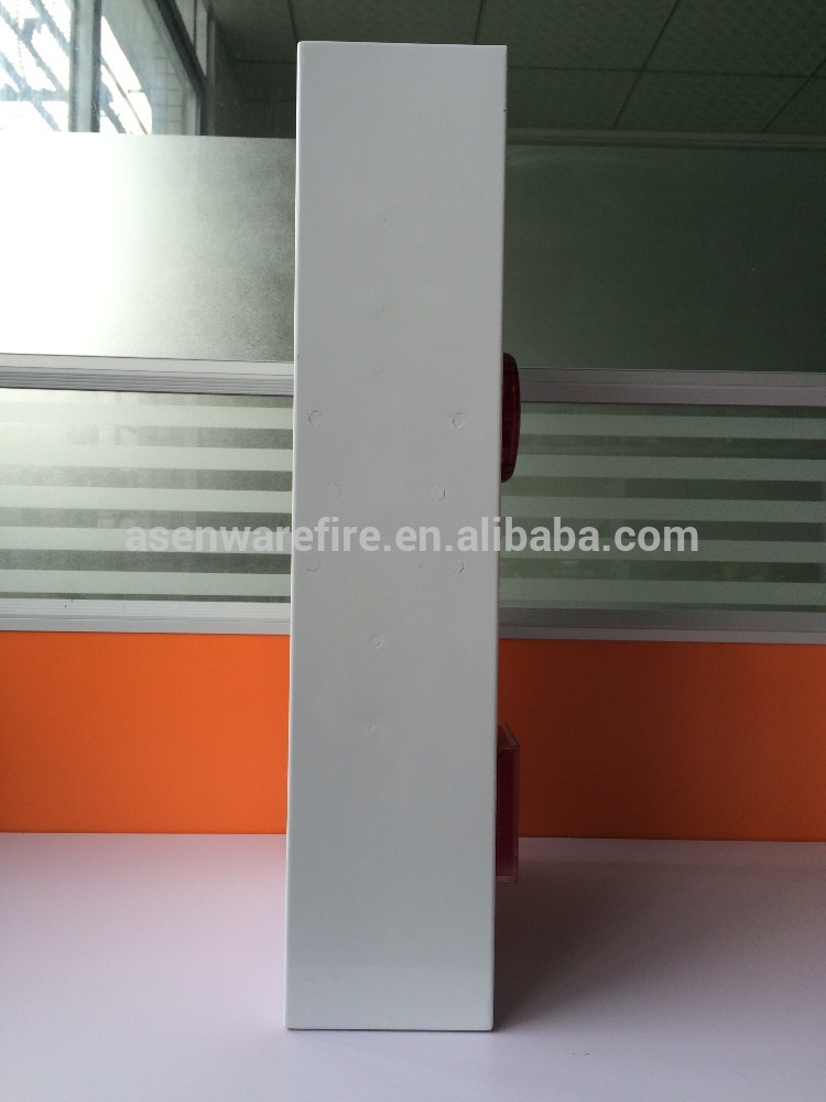 Outdoor Combined Box with Conventional Strobe Light Bell Resettable Manual Call Point 3 in 1 Panel