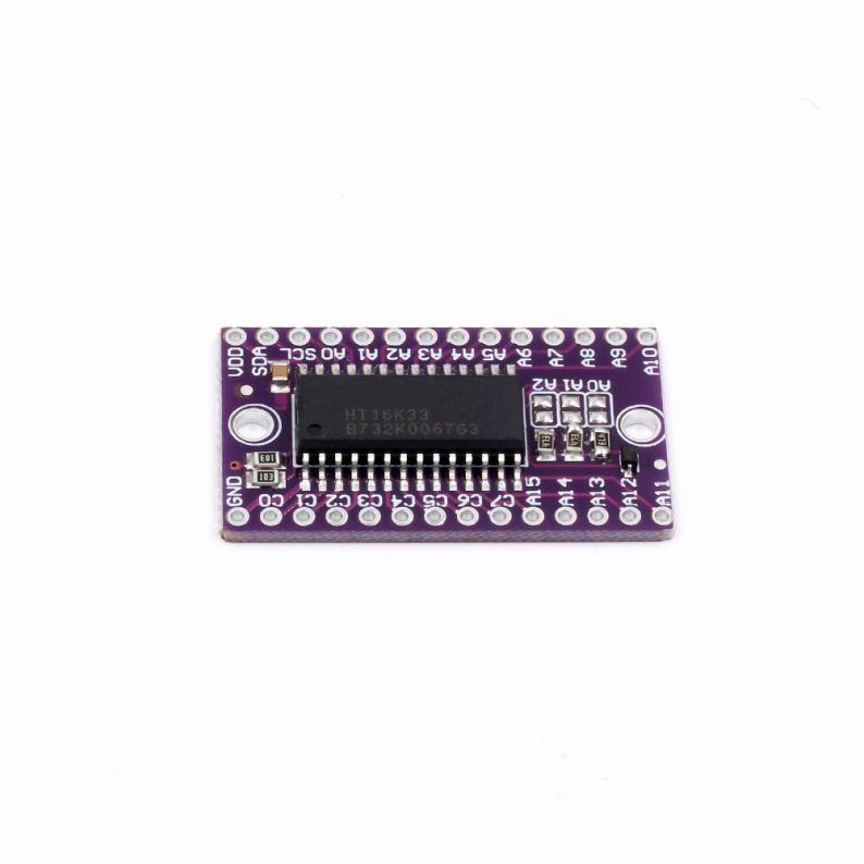 HT16K33 LED Dot Matrix Drive Control Module Digital Tube Driver
