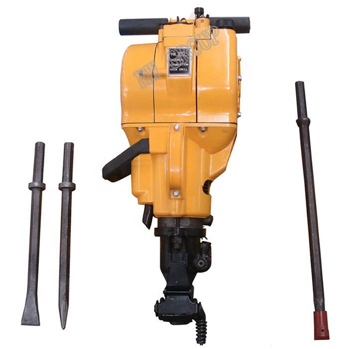 small vertical hand held yn27c petrol rock drill