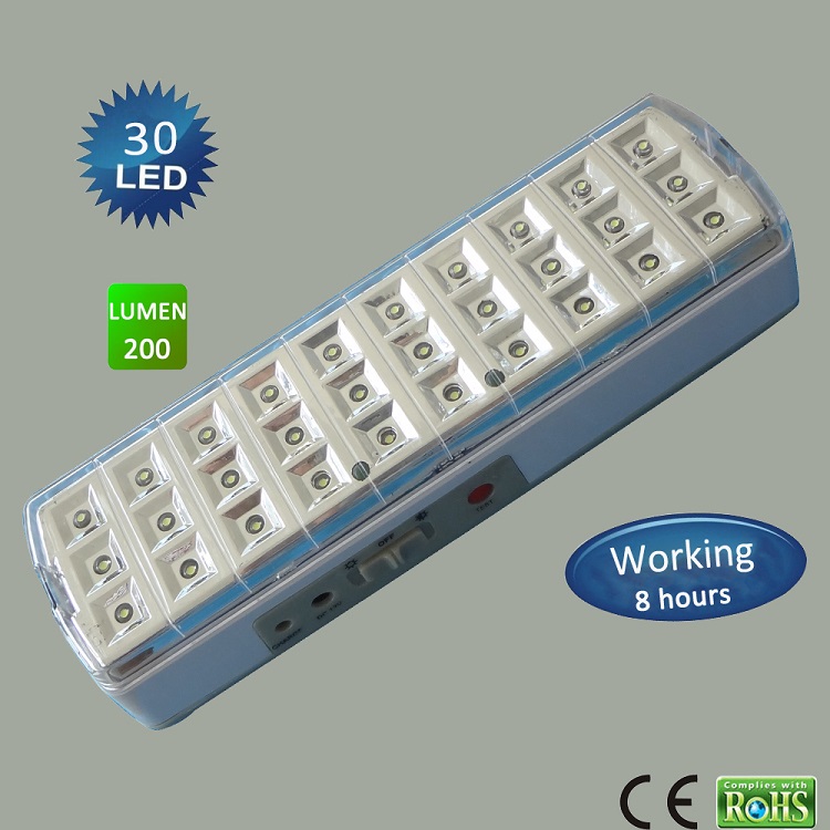 with CE RoHS 110V /220V 30LED EMERGENCY LIGHT
