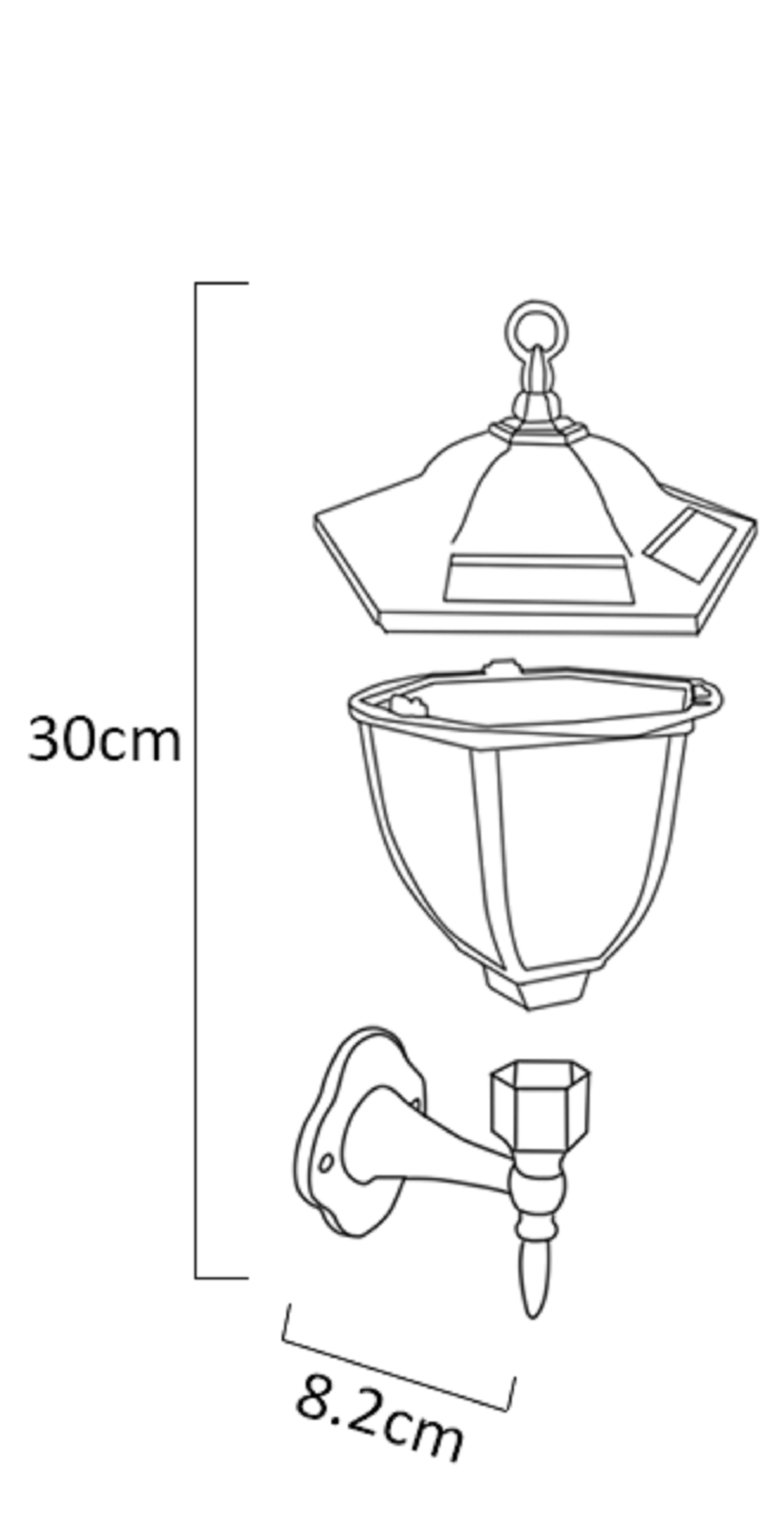 Motion Activated Security Lights Solar Powered Wall Lamp Wireless Outdoor Lantern Garden Decor Main gate light