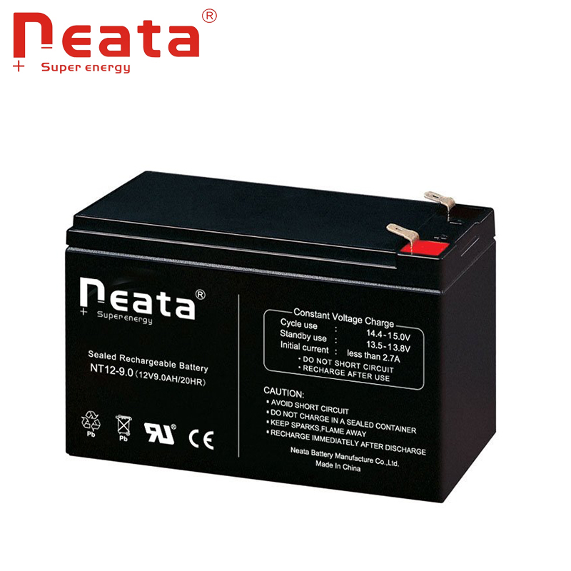 Sla rechargeable battery 12v 9.0ah lawn mower battery