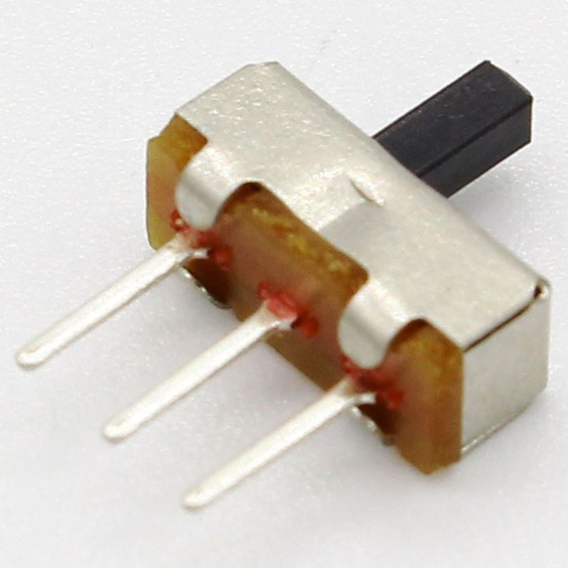 Interruptor on-off mini 1 Way 2 Band Slide Switch PCB Mount SS12d00G4 # DSC0039