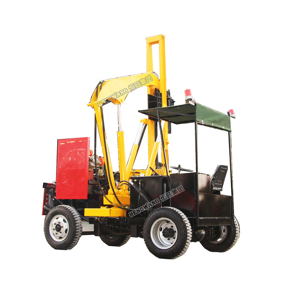 hydraulic diesel vibratory mini pile driver