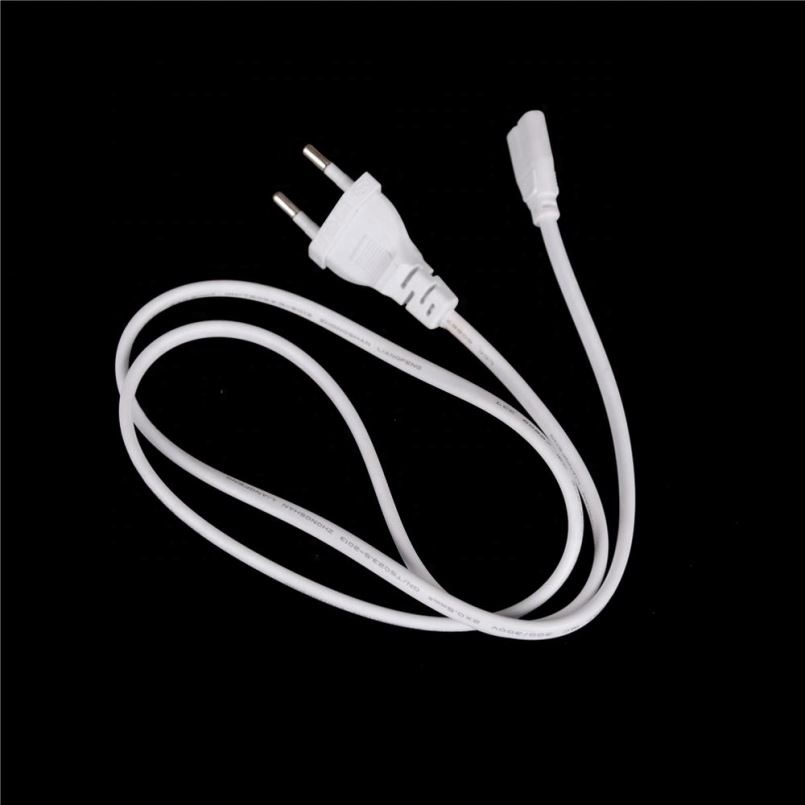 1M 2-prong Power Cord Volex EU European Port AC Power Cord Cable For Mac Mini Router For TV PS2 PS3 Slim Power Cable