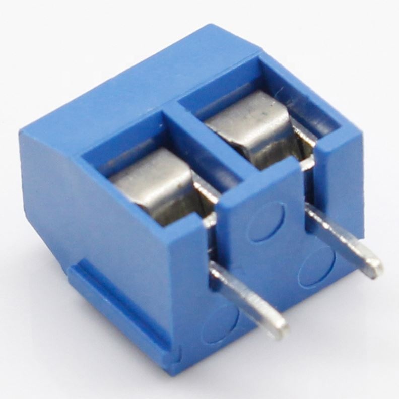 KF301-2P KF301-3P KF301-5.0-3P KF301 Screw 3Pin 5.0mm Straight Pin PCB Screw Terminal Block Connector Blue and green