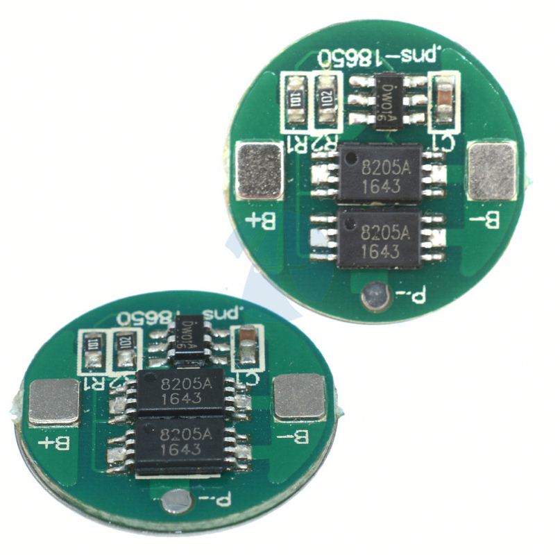 Dual MOS Battery Protection 18650 Lithium Li-ion Battery High Voltage Detection Circuit Module Board Overcurrent Detection