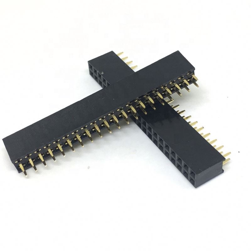 High Quality 2x20 Pin 40P 2mm Double Row Female Straight Header Pitch