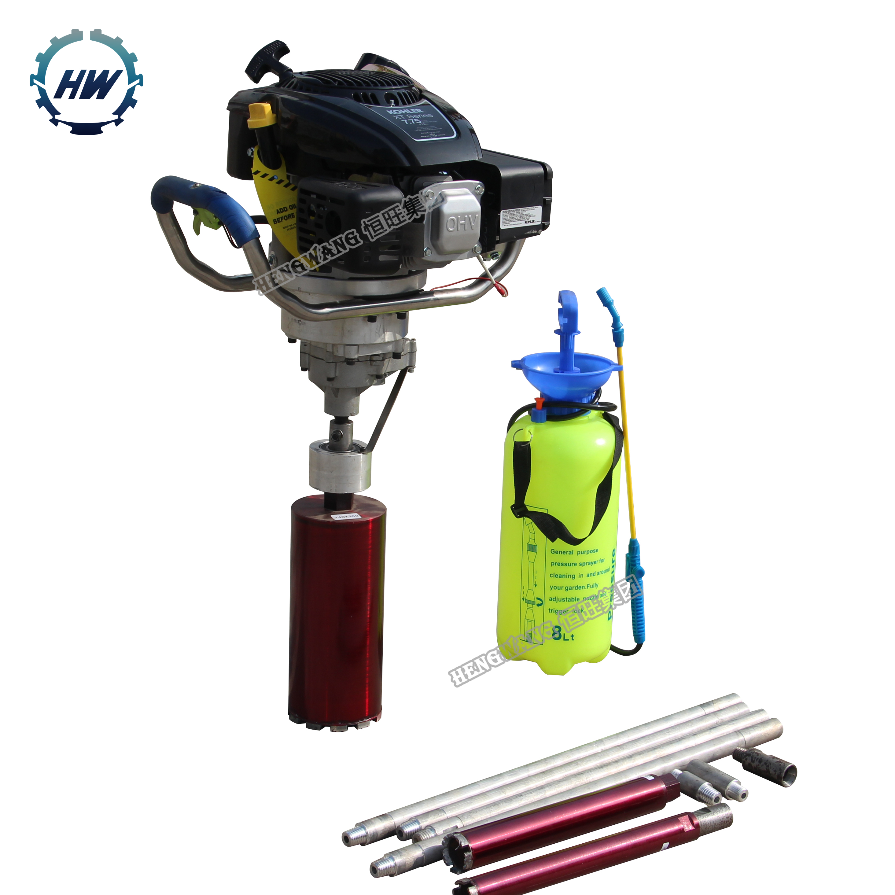 30M core exploration portable geotechnical drilling rig