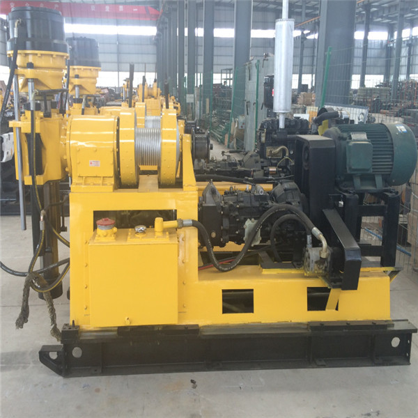 Trailer mounted drilling rig for solving water problem