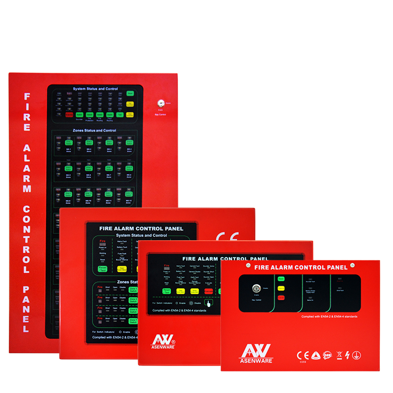1-32 zone fire alarm control panel detection wired system