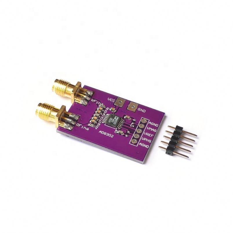 AD8302 Amplitude Phase RF Detector Module IF 2.7GHz Phase Detection for Ham Radio Amplifiers Board for