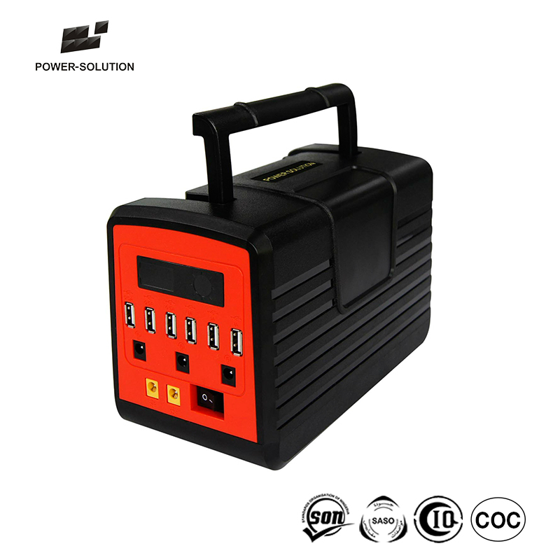 6 USB sockets mobile charging station business of portable solar energy system with 10W solar panel